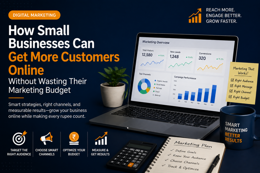 Small businesses getting more customers online with digital marketing